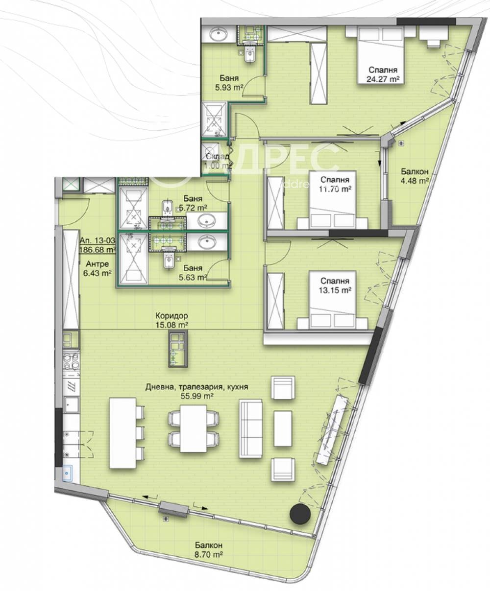 Продава МНОГОСТАЕН | Imot.bg — изображение 3