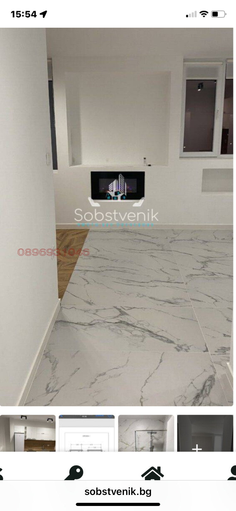 Til salg  Studie Plovdiv , Trakiya , 35 kvm | 46442325 - billede [6]