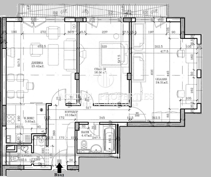 Na prodej  2 ložnice Sofia , Manastirski livadi , 139 m2 | 10714683 - obraz [10]