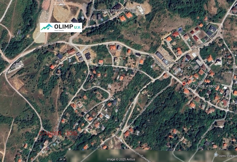 Продава ПАРЦЕЛ в град София, с. Панчарево - 1762 кв.м / 211 500 € » 413 658.05 лв., ОЛИМП - ЮВ