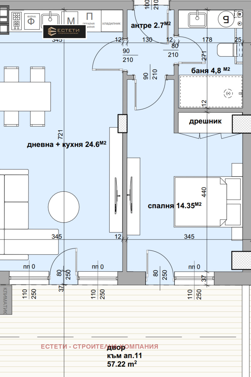 Продава  2-стаен град Стара Загора , Студентско градче , 71 кв.м | 13080345