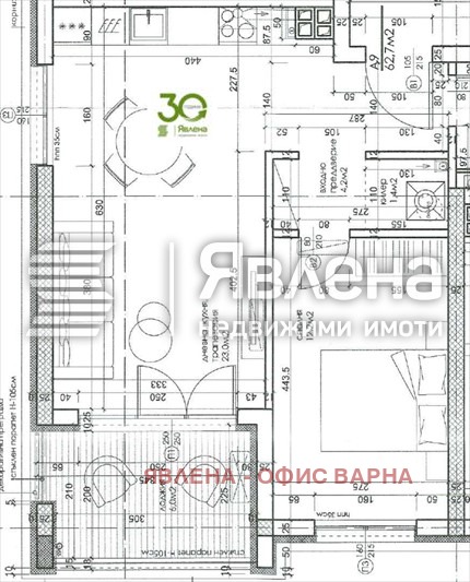 Продава 2-СТАЕН, гр. Варна, к.к. Св.Св. Константин и Елена, снимка 4 - Апартаменти - 54841758