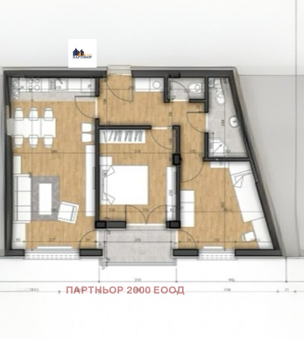 Till salu  2 sovrum Sofia , Levski V , 96 kvm | 38464509
