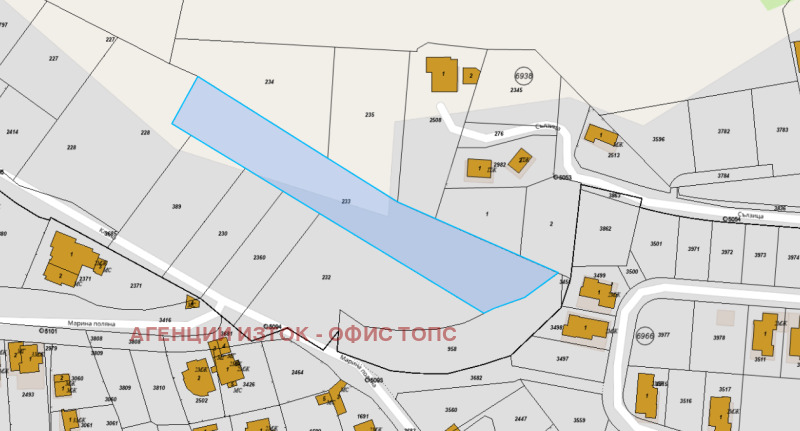 Продава  Парцел град София , с. Бистрица , 3998 кв.м | 75755163 - изображение [2]