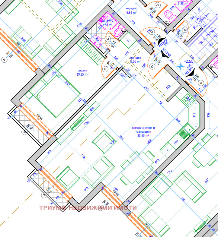 Продава 2-СТАЕН, гр. Варна, Виница, снимка 3 - Апартаменти - 51413648