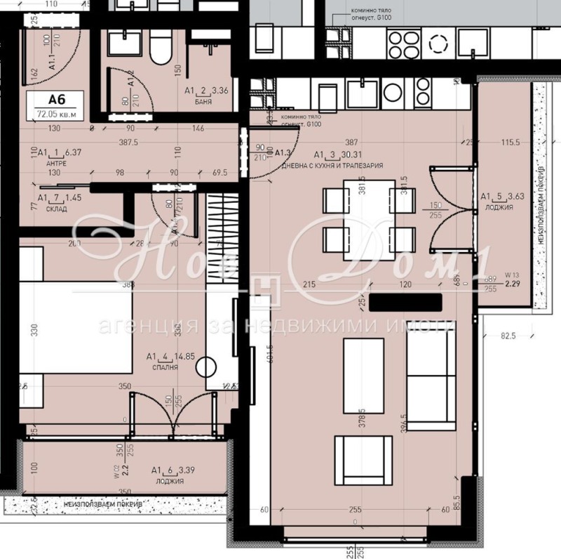 For Sale  1 bedroom Sofia , 7-mi 11-ti kilometar , 89 sq.m | 80622505 - image [4]