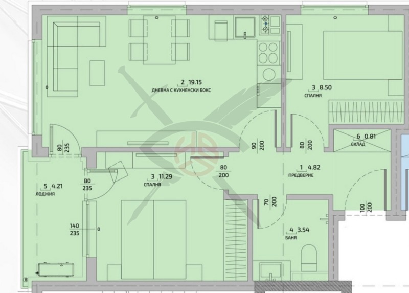 Продава  3-стаен град София , Малинова долина , 75 кв.м | 88685196 - изображение [7]