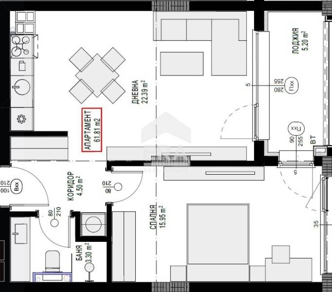 Eladó  1 hálószoba Sofia , Ljulin 7 , 71 négyzetméter | 98768498 - kép [4]