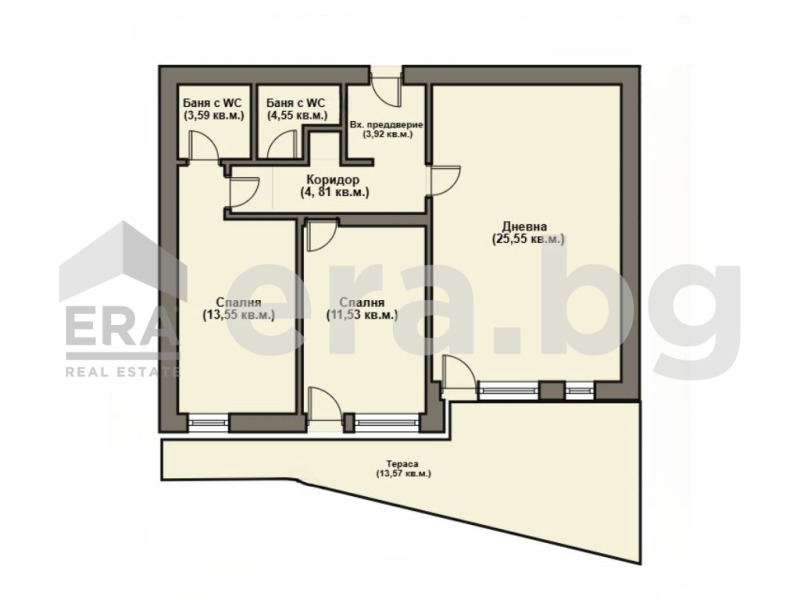 Продава  3-стаен област Добрич , с. Топола , 114 кв.м | 46411166 - изображение [4]