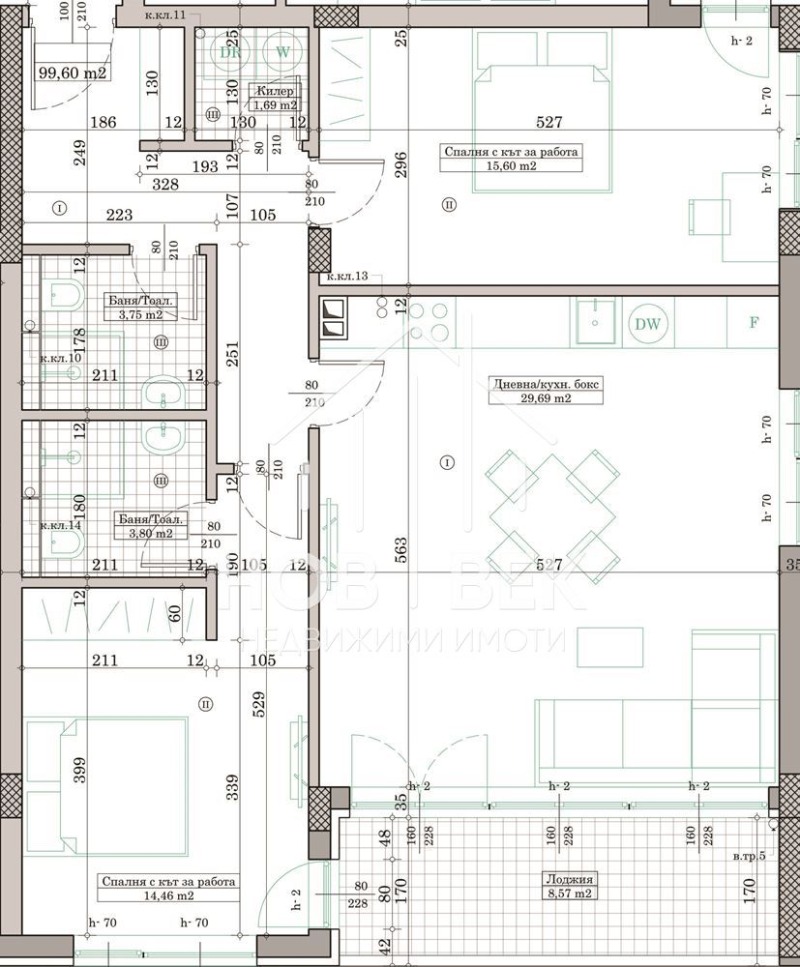 Продава 3-СТАЕН, гр. Варна, Кайсиева градина, снимка 2 - Апартаменти - 53207338