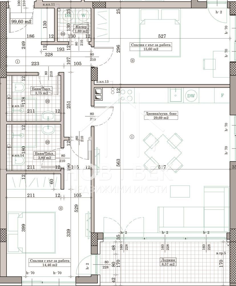 Продава 3-СТАЕН, гр. Варна, Кайсиева градина, снимка 2 - Апартаменти - 53207338