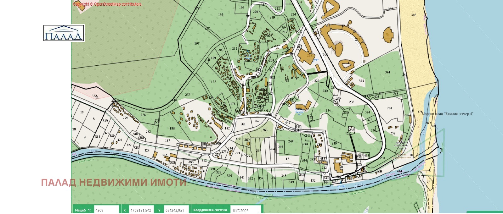 Продава ПАРЦЕЛ, к.к. Камчия, област Варна, снимка 3 - Парцели - 53954411