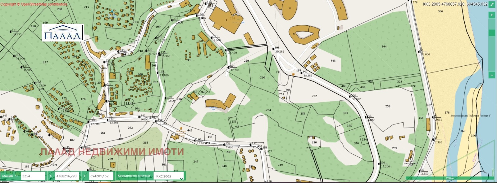 Продава ПАРЦЕЛ, к.к. Камчия, област Варна, снимка 2 - Парцели - 53954411
