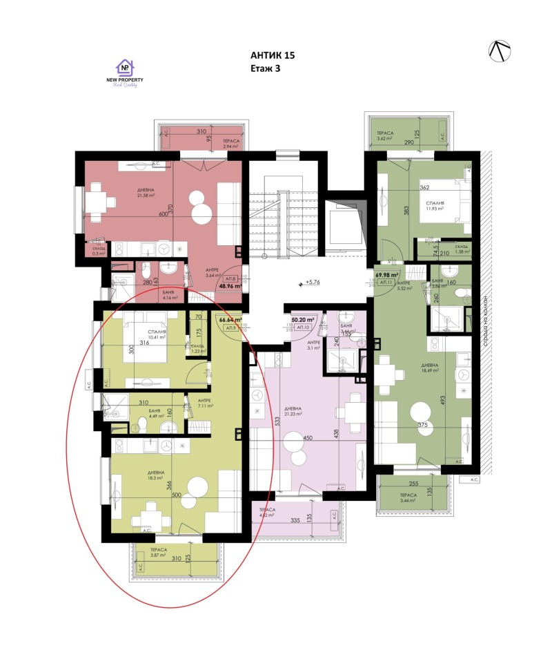 Продава 2-СТАЕН, гр. Созопол, област Бургас, снимка 4 - Апартаменти - 53148614