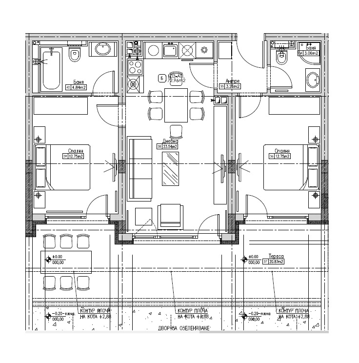 Продава 3-СТАЕН, гр. София, Обеля, снимка 5 - Aпартаменти - 49561404