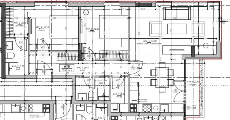 Продава 3-СТАЕН, гр. София, Дружба 2, снимка 2 - Апартаменти - 52488748