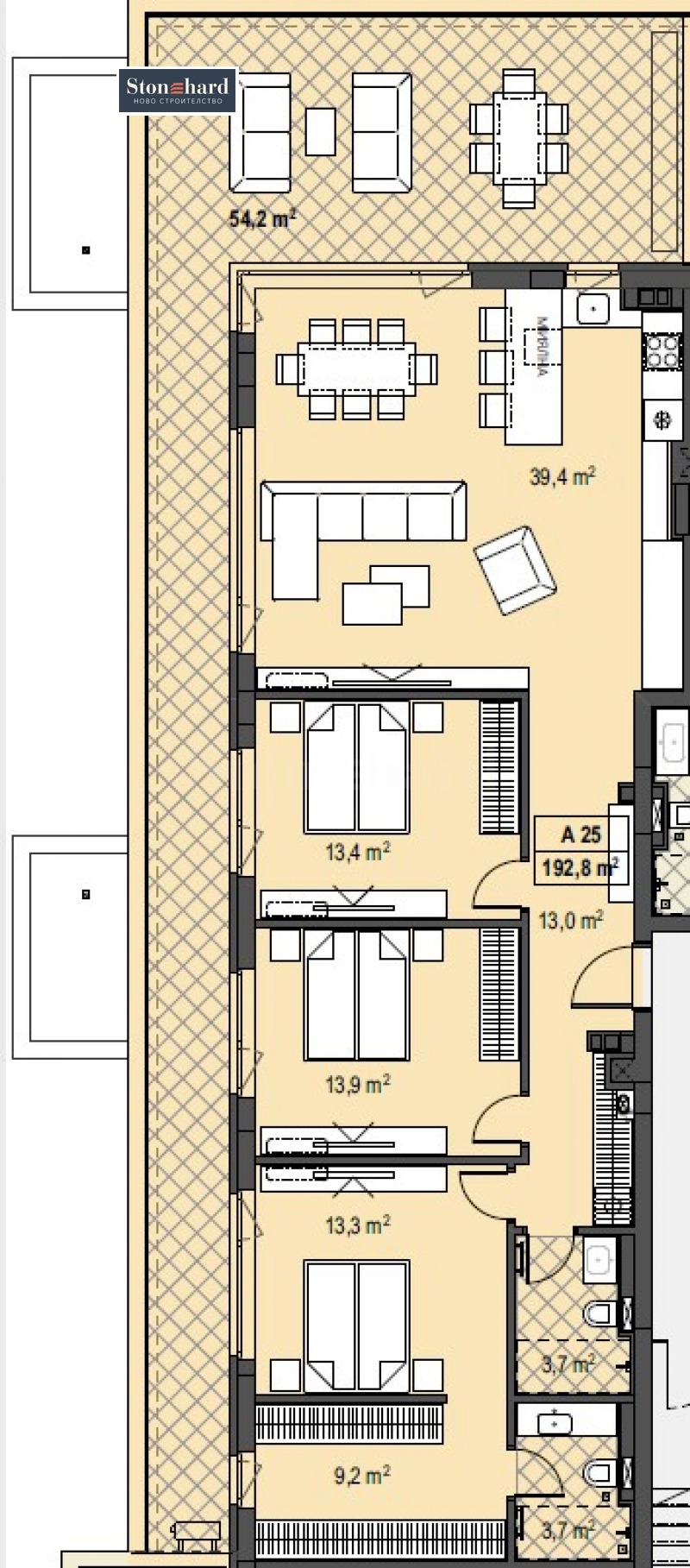 À vendre  3 chambres Sofia , Boyana , 214 m² | 21354965 - image [7]