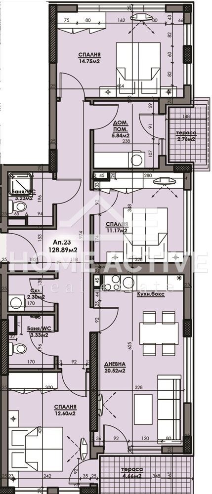 En venta  3+ dormitorios Burgas , Slaveykov , 129 metros cuadrados | 10542885 - imagen [6]