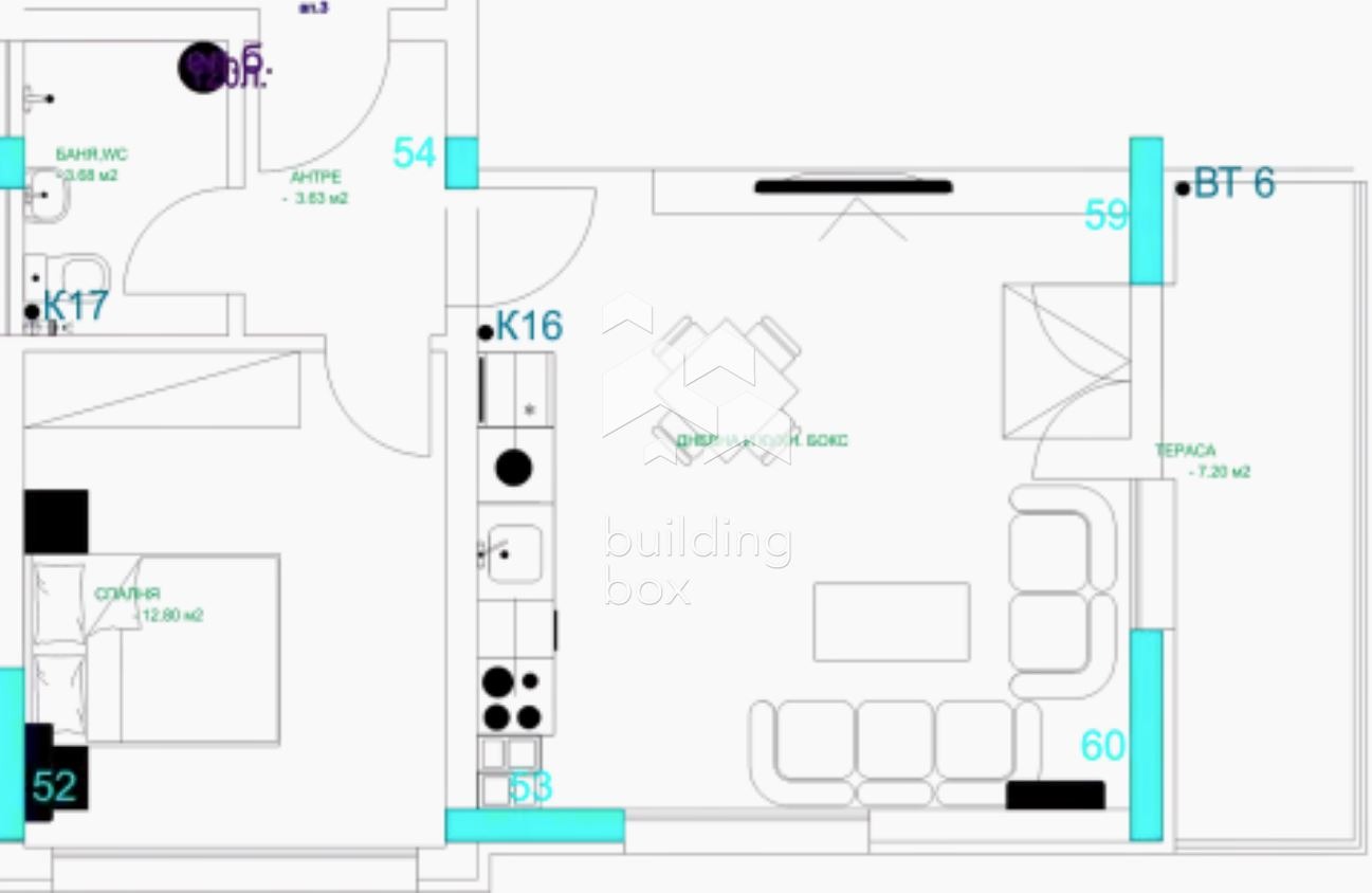 Продава 2-СТАЕН, гр. Пловдив, Младежки Хълм