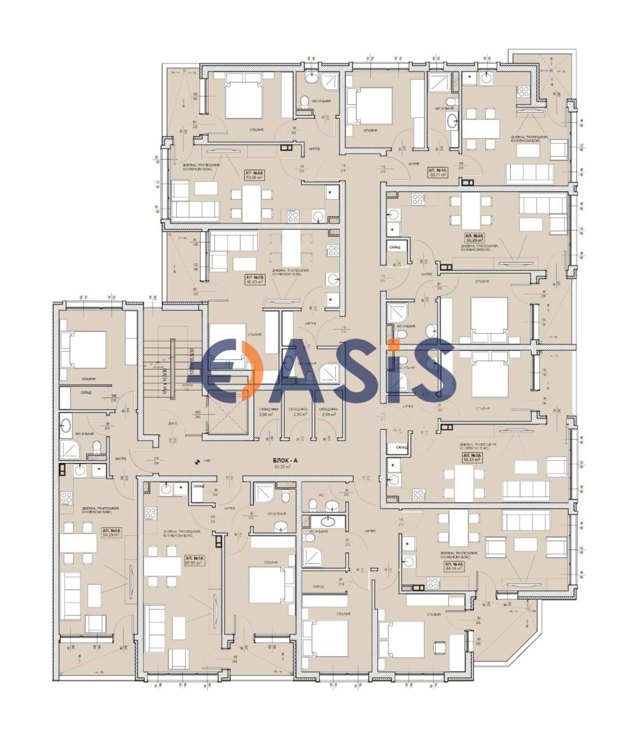 Продава 2-СТАЕН, гр. Поморие, област Бургас, снимка 14 - Апартаменти - 53702081