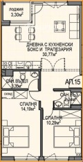 Продава 3-СТАЕН, град София, Обеля 2 • 146200 € / 285942.35 лв. • 22745416 1