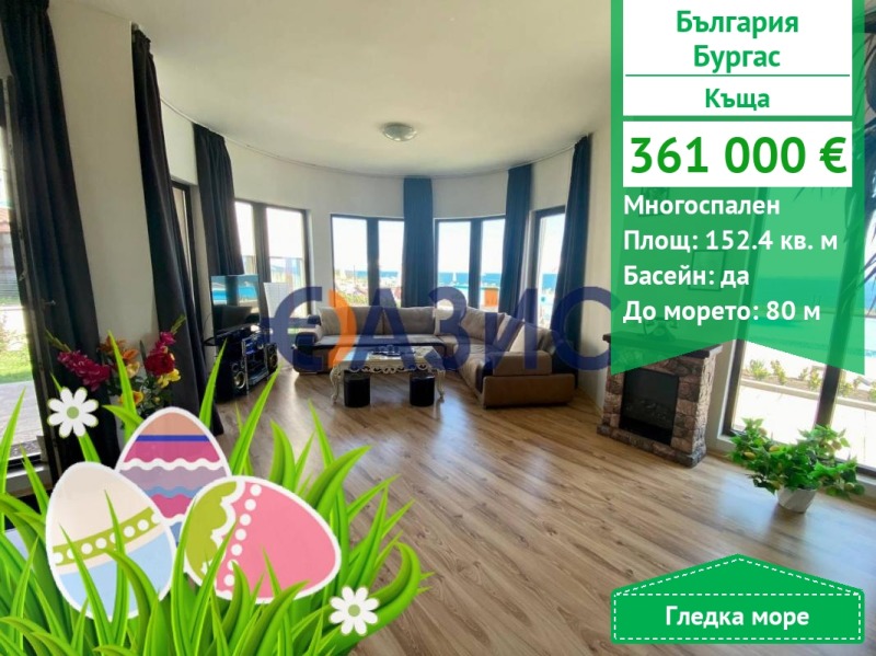 Продава КЪЩА, гр. Бургас, Център, снимка 1 - Къщи - 41622032