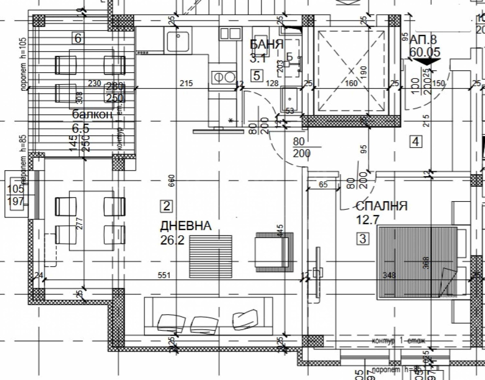Продава 2-СТАЕН, с. Синеморец, област Бургас, снимка 4 - Апартаменти - 54916342