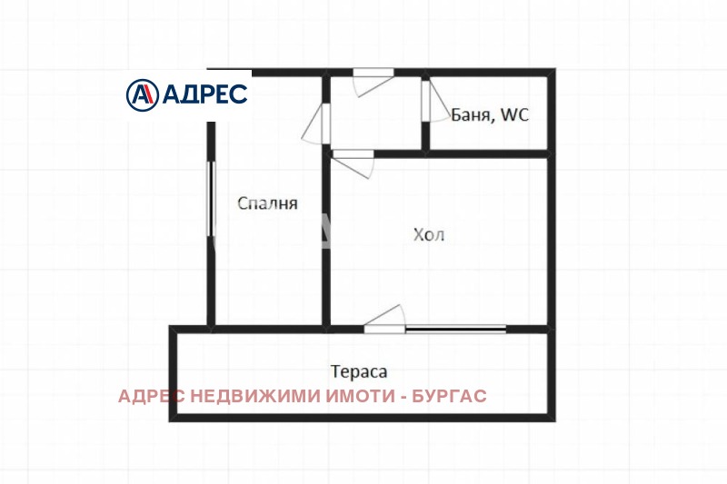 Продава 2-СТАЕН, гр. Бургас, Възраждане, снимка 3 - Aпартаменти - 47617465