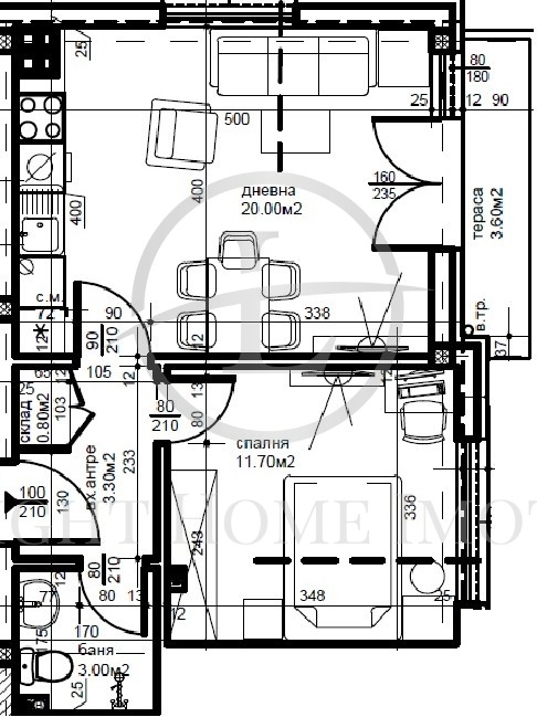 Продава 2-СТАЕН, гр. Пловдив, Прослав, снимка 4 - Апартаменти - 56267740
