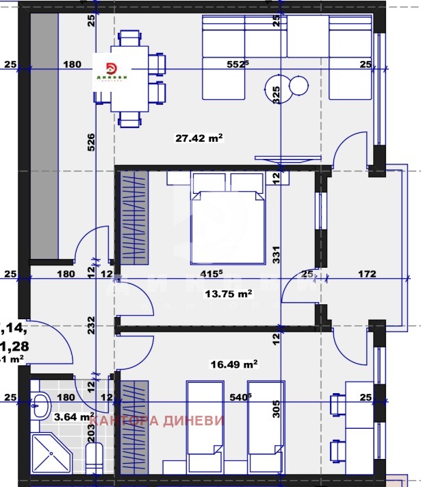 Продава 3-СТАЕН, гр. Стара Загора, Три чучура - север, снимка 4 - Апартаменти - 55687308