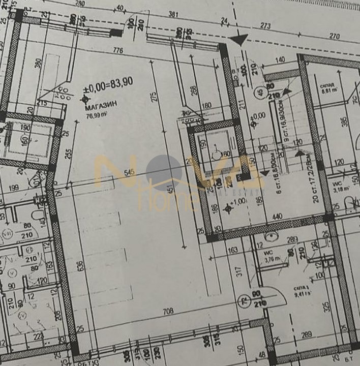 Προς πώληση  Κατάστημα Βαρνα , Βαζραζδανε 1 , 122 τ.μ | 13975858 - εικόνα [9]