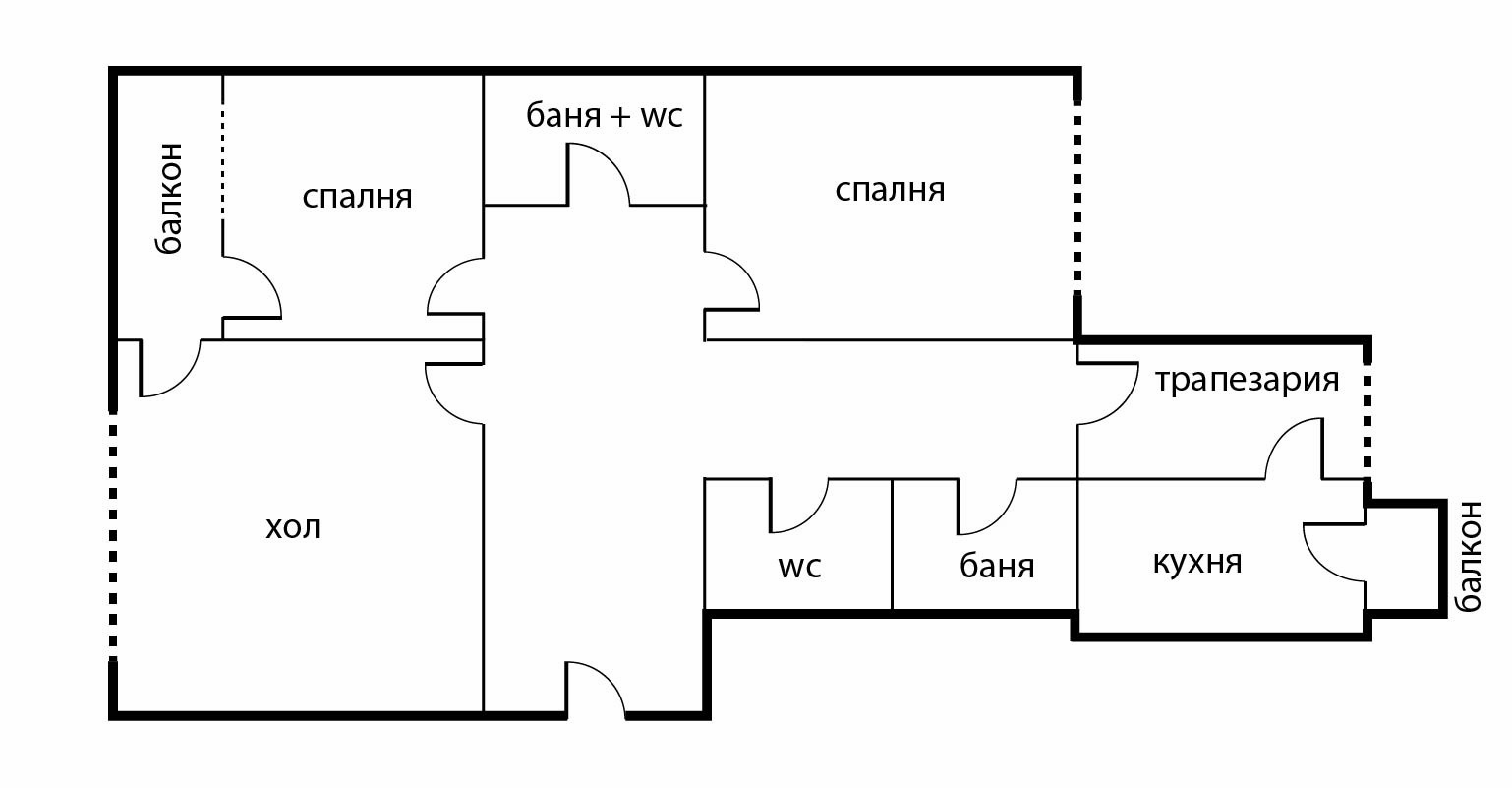 Продава 3-СТАЕН, гр. София, Банишора