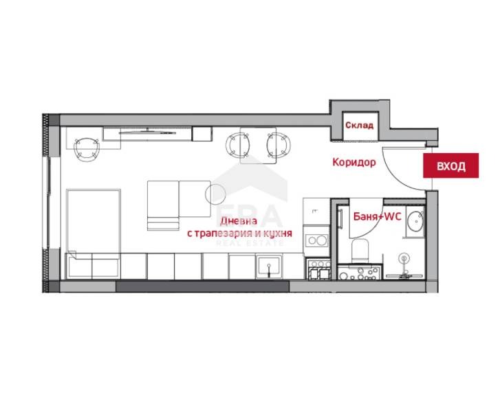 In vendita  Studio Sofia , Tsentar , 45 mq | 82756806 - Immagine [6]