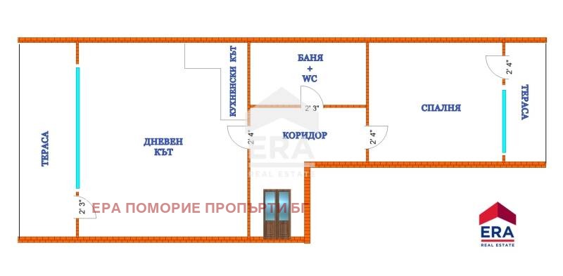 Продава 2-СТАЕН, гр. Поморие, област Бургас, снимка 7 - Апартаменти - 53258385