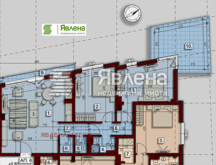 Продава 3-СТАЕН, гр. София, Люлин 10, снимка 2 - Апартаменти - 53420857