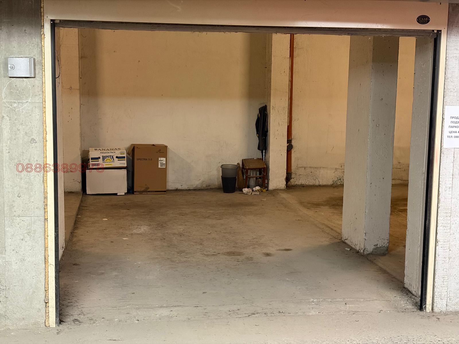 Продава ГАРАЖ, ПАРКОМЯСТО, гр. София, Слатина, снимка 2 - Гаражи и паркоместа - 56273728