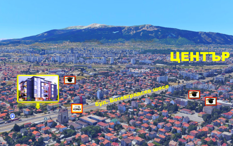 Продава  2-стаен град София , Сухата река , 81 кв.м | 88055635 - изображение [2]