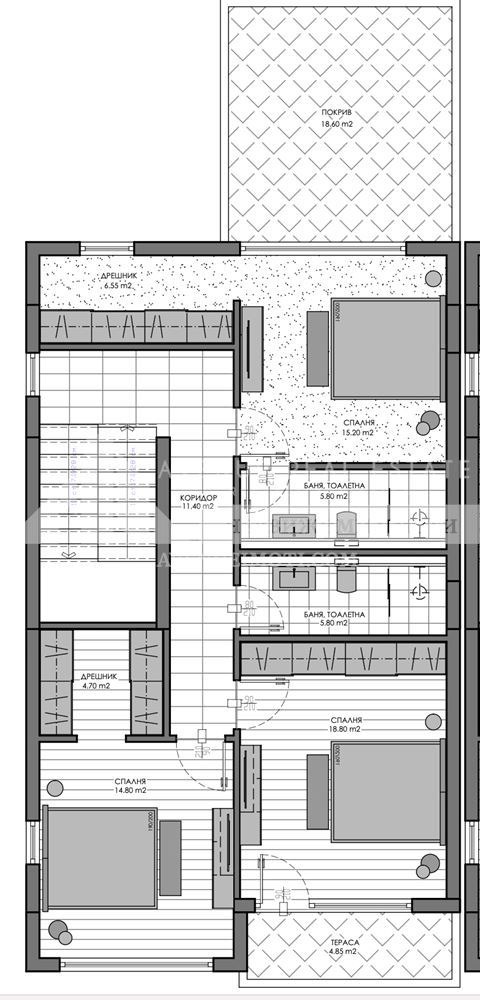 Продава КЪЩА, гр. Пловдив, Беломорски, снимка 4 - Къщи - 53953983