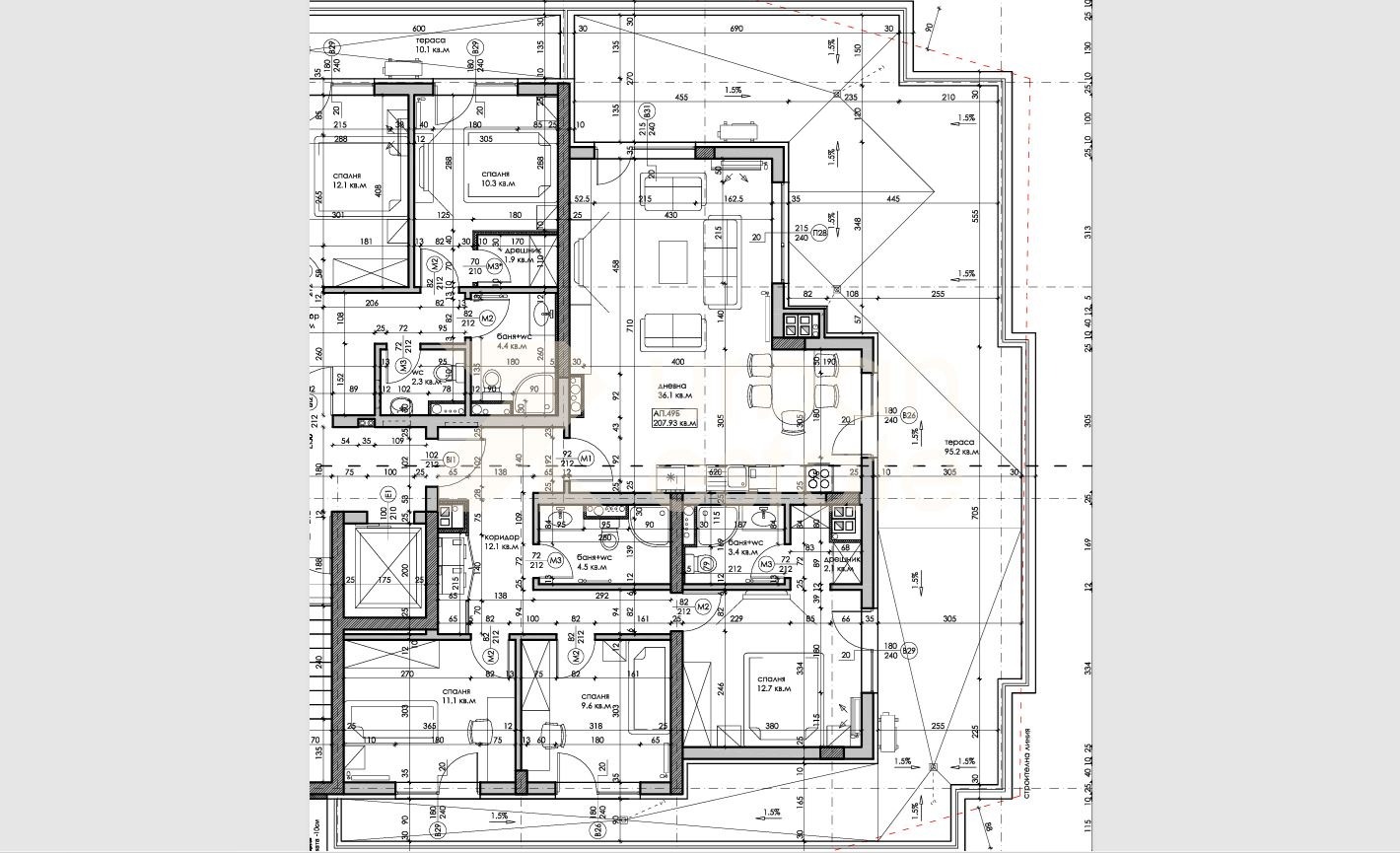 Продава 4-СТАЕН, гр. София, Дружба 2, снимка 6 - Апартаменти - 55709691