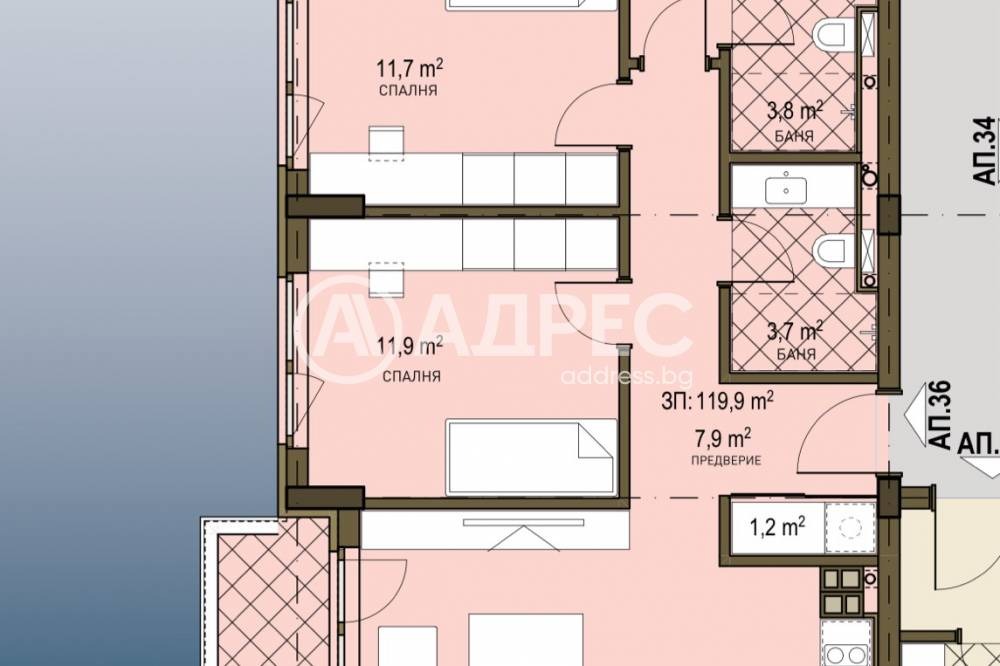 Продава МНОГОСТАЕН, гр. София, Овча купел 2, снимка 2 - Апартаменти - 54667740