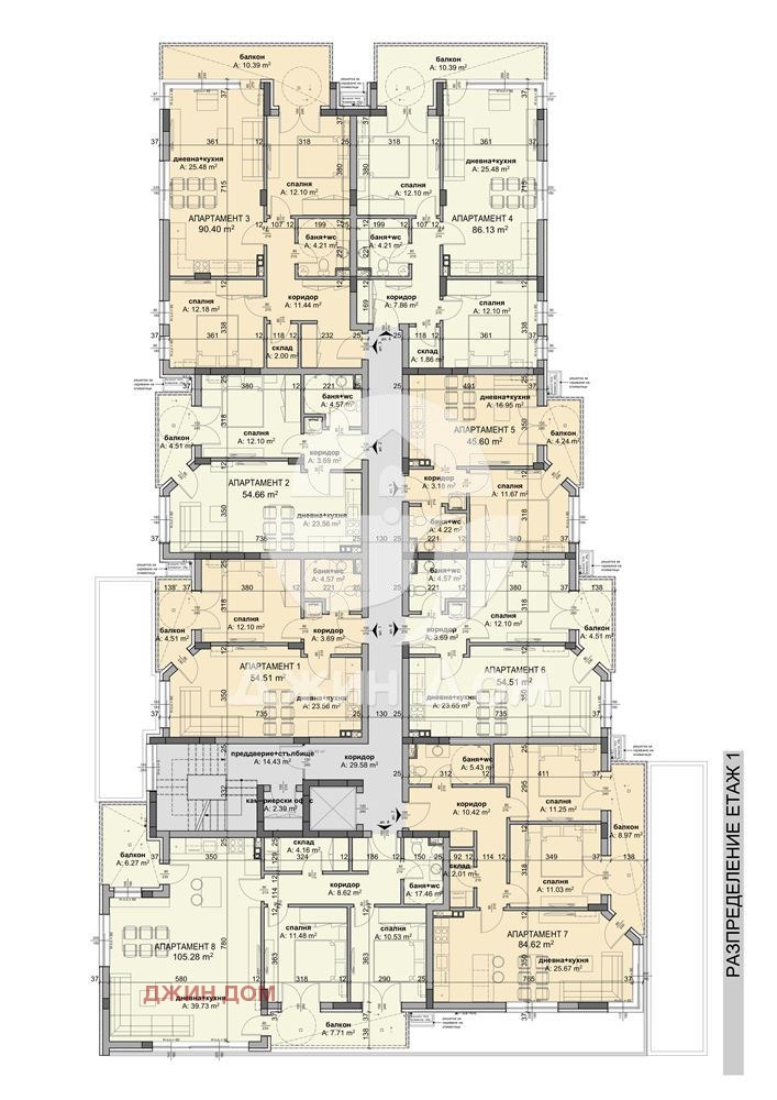 Til salg  2 soveværelser region Burgas , Nesebar , 93 kvm | 43765340 - billede [5]