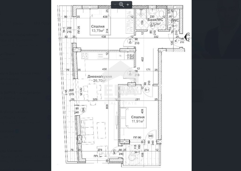 Продава 3-СТАЕН, гр. Варна, Левски 2, снимка 3 - Апартаменти - 55898349