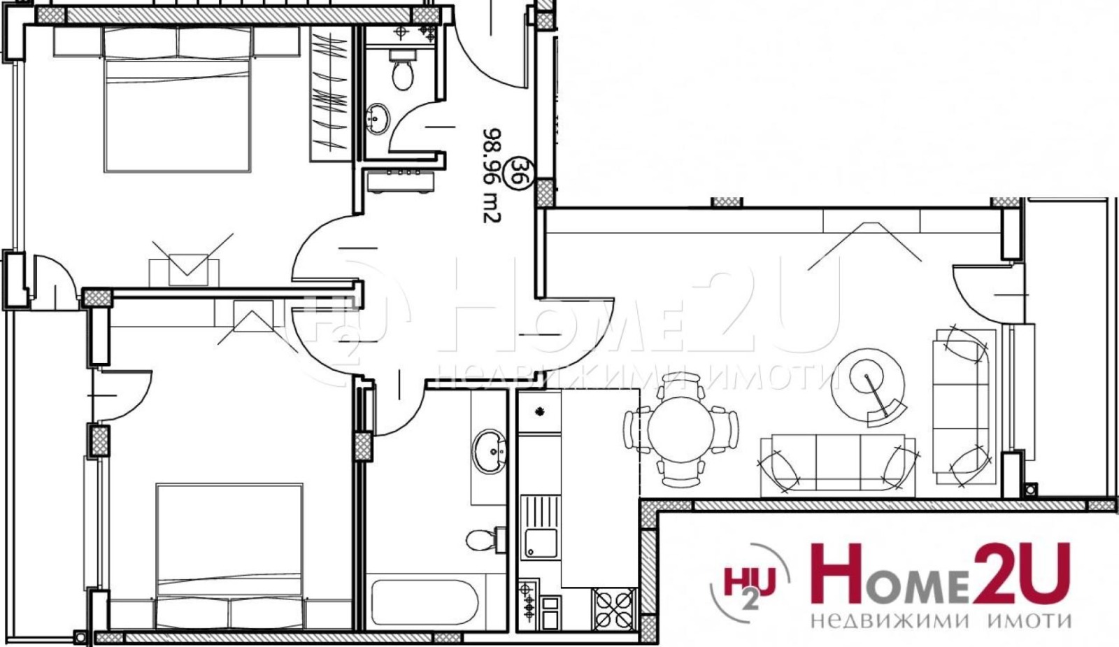 Продава 3-СТАЕН, гр. София, Кръстова вада, снимка 9 - Апартаменти - 53770212