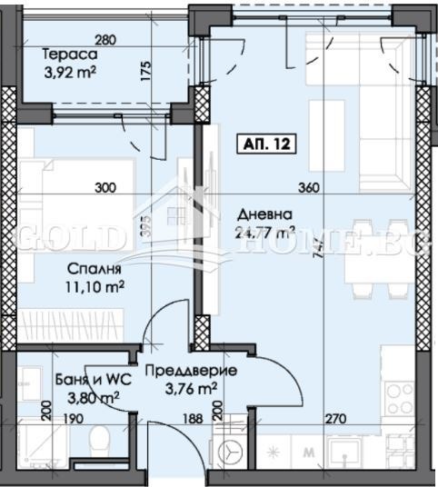 Til salg  1 soveværelse Plovdiv , Trakiya , 66 kvm | 95287803 - billede [2]