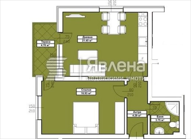 Продава 2-СТАЕН, гр. Благоевград, Освобождение, снимка 2 - Апартаменти - 53181544