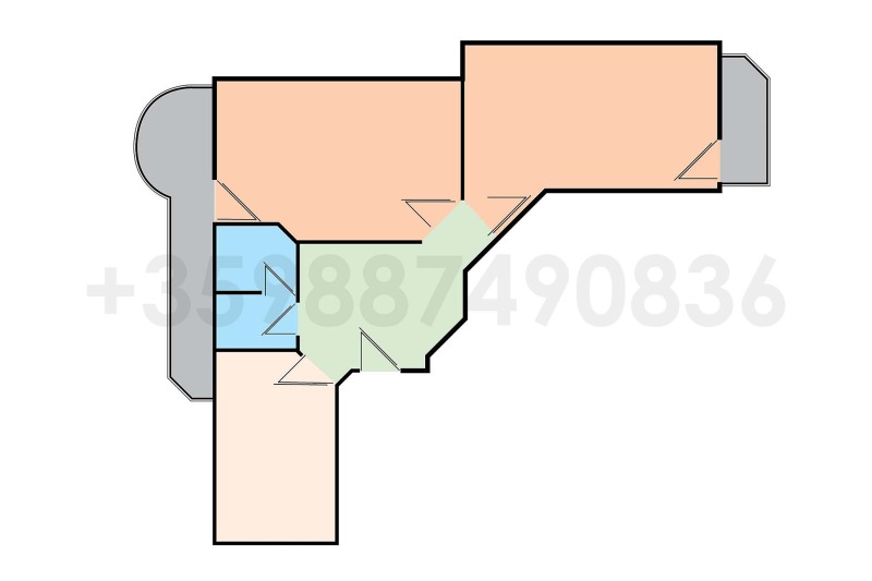 Продава  3-стаен град Пловдив , Тракия , 72 кв.м | 41181845 - изображение [6]