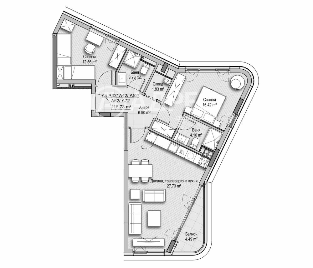 Продава 3-СТАЕН, гр. София, Витоша, снимка 4 - Апартаменти - 55642630