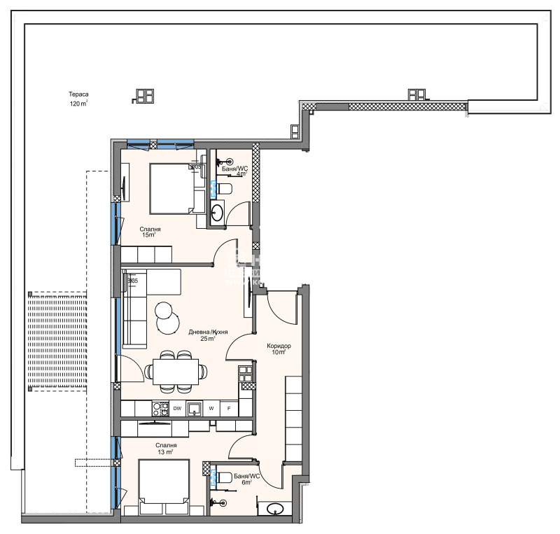 Продава  3-стаен град Пловдив , Кършияка , 214 кв.м | 95803517 - изображение [5]