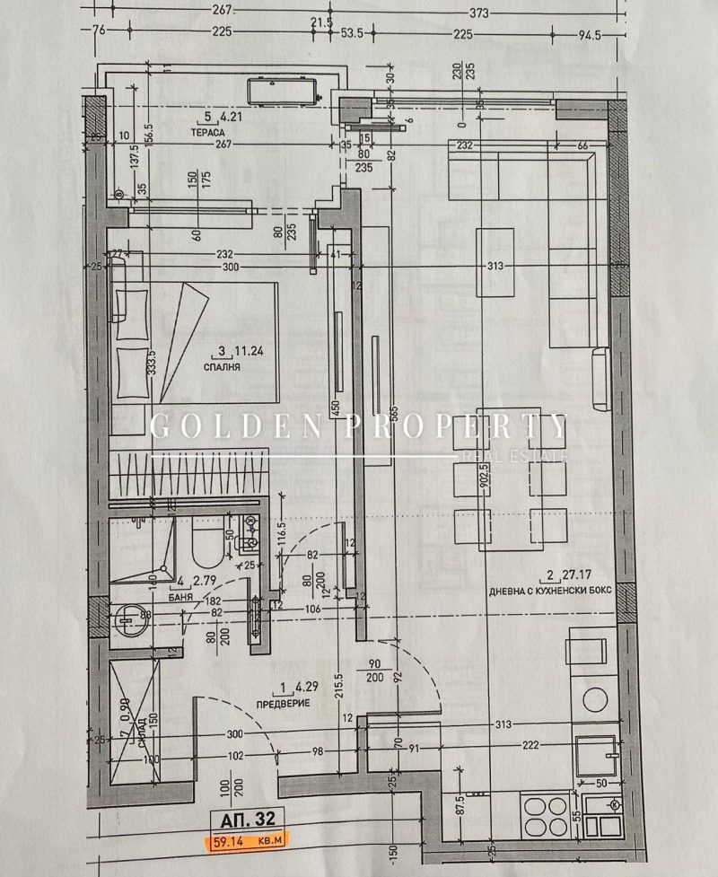 Продава 2-СТАЕН в град София, Малинова долина - 70 кв.м / 130 000 € » 254 257.90 лв., ГОЛДЪН ПРОПЪРТИЙС ММ