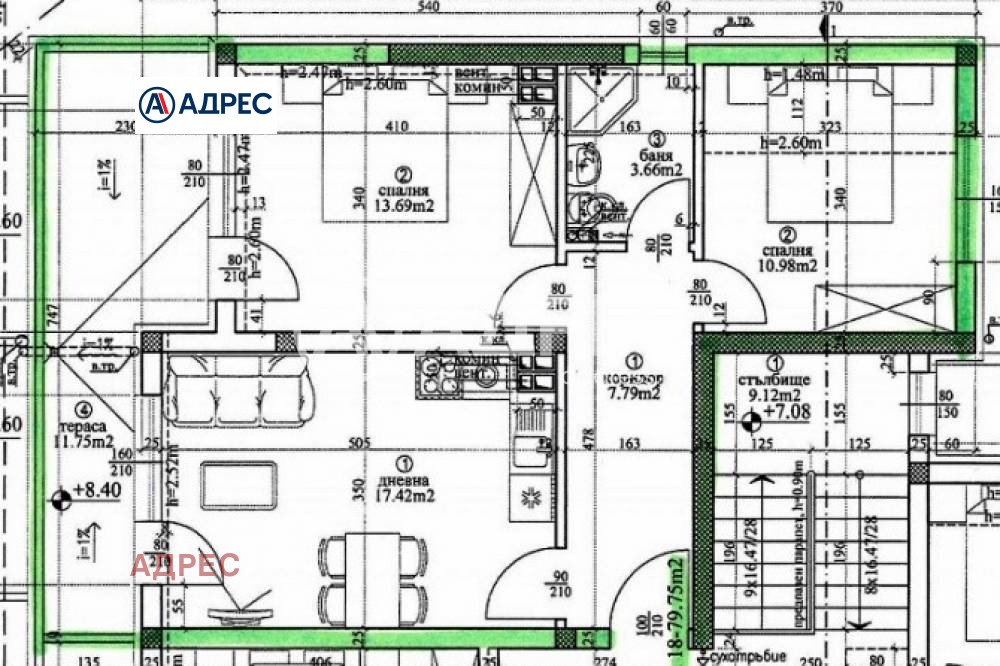 Продава 3-СТАЕН, гр. Варна, Виница, снимка 5 - Апартаменти - 48034746